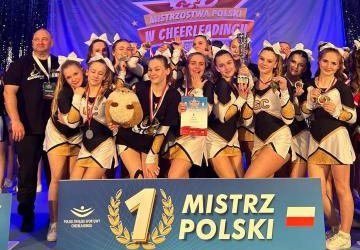 Cheerleaderki mistrzyniami Polski