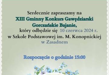 Gminny Konkurs Gawędziarski „Gorczańskie Bajanie”