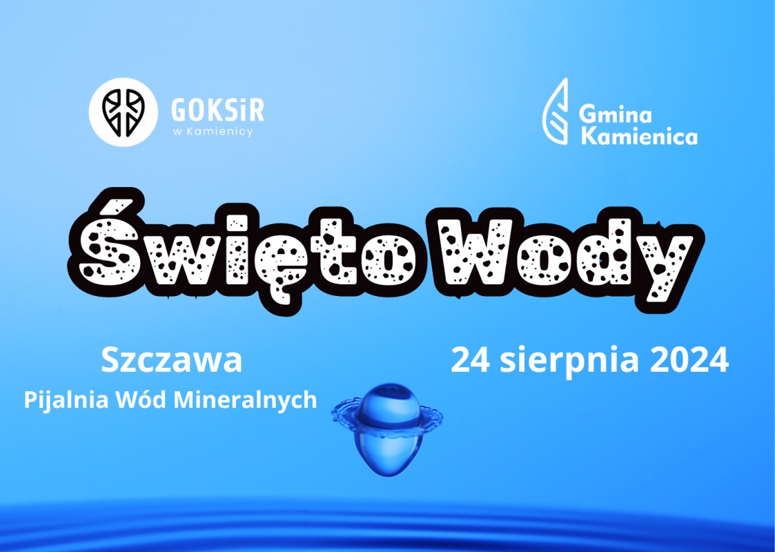 W najbliższą sobotę ŚWIĘTO WODY